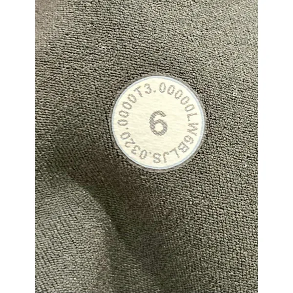LULULEMON Align Wide Leg Super-High-Rise 23” Crop - Graphite (Dark) Grey - Sz. 6 - Image 9