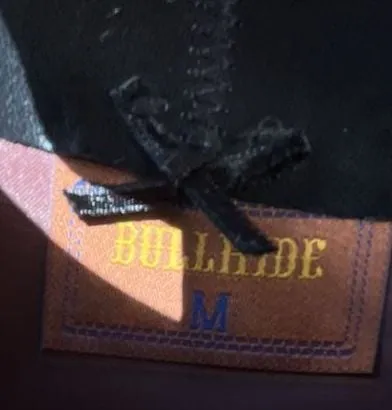 Brown Wool Western Fedora Cowboy Hat with Studded Belt - Image 16