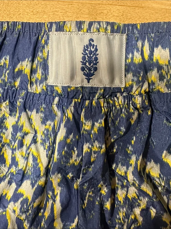 FP Movement by Free People Varsity Blue Printed Shorts Sz XS - Image 7