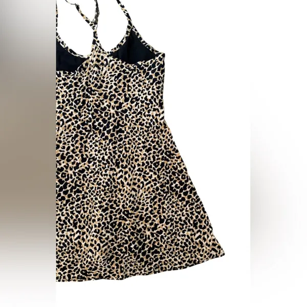 Outdoor Voices The Exercise Dress NEW Version Leopard Print Tennis Running XS - Image 11