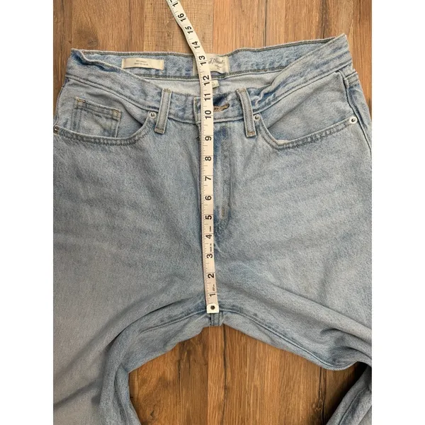 Universal Threads 90s Baggy Jeans‎ Light Wash High Rise Straight Mom Denim 4/27 - Image 8