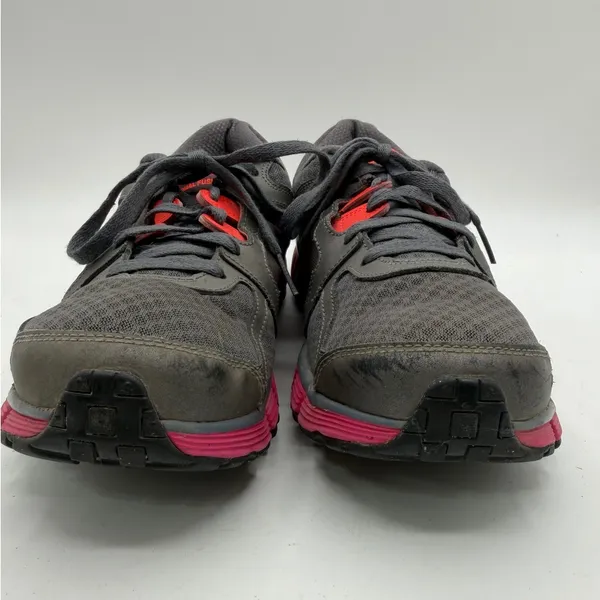 Nike Dual Fusion ST 2 Running Shoes Women's 11 Gray Pink 454240-066 - Image 4