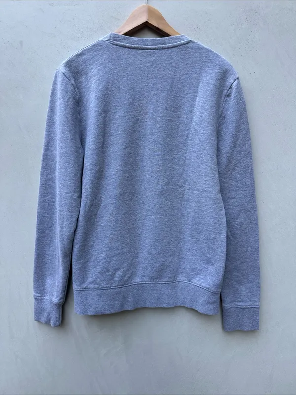 H&M LA NYC Graphic Sweatshirt Gray Crewneck Pullover Medium - Image 2