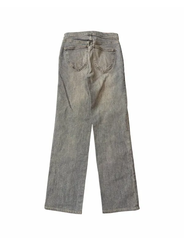 Veronica Beard Sz 26 Jeans Crosbie Wide Leg High Rise Denim Thriller Pants Read! - Image 2
