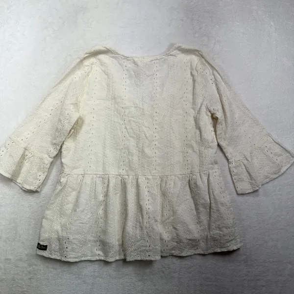 Matilda Jane XL Top Dream Chasers Have A Good Day Blouse #31676 Boho Romantic - Image 8