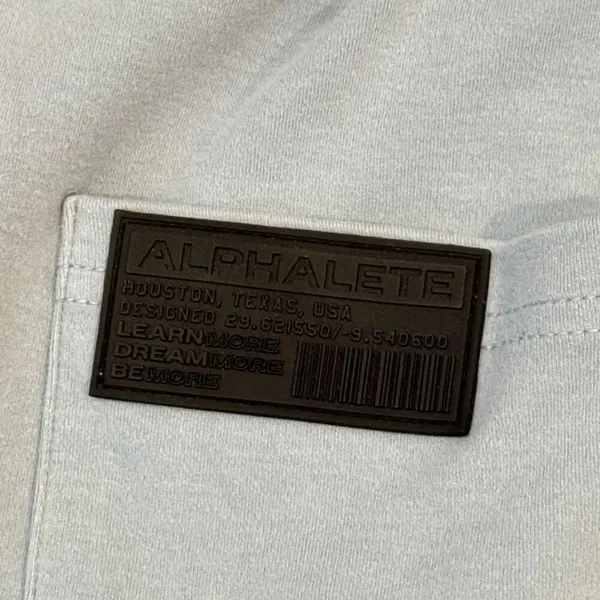 Alphalete baby blue women’s jogger sweatpants size medium - Image 5