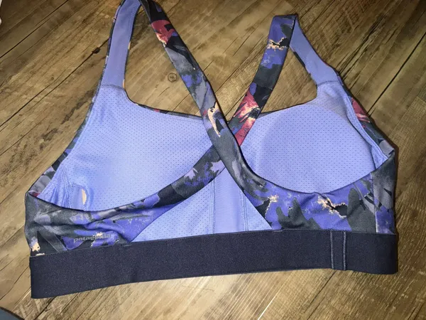 Blue and purple sports bra - Image 3