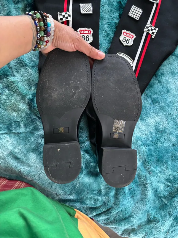 Women size 10 rider boots - Image 5