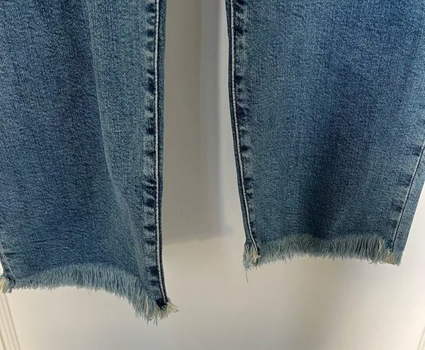 The Perfect Vintage Mom Jeans Raw Hem Size 35 NWT - Image 4