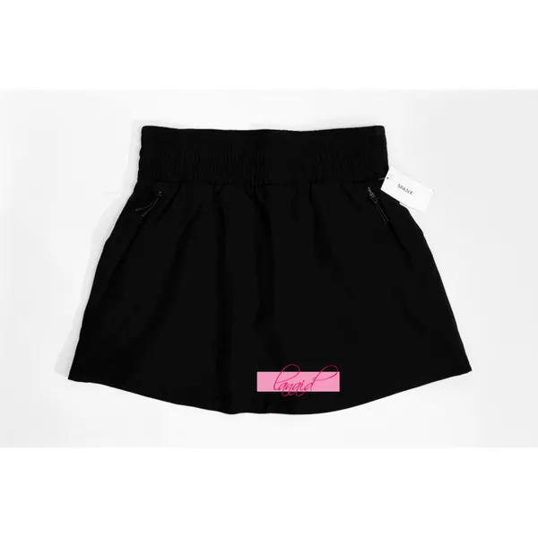 Spanx On The Move High-Rise Mini Skort Very Black Utility Hi-Waist Waisted Skirt - Image 7