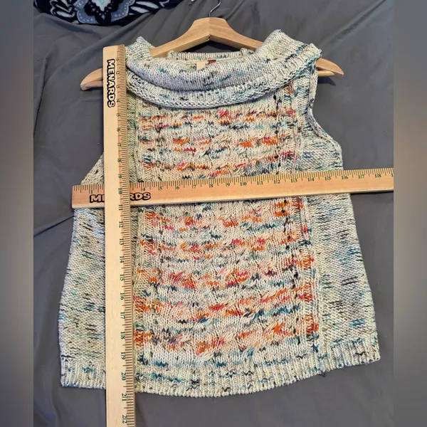 Anthropologie Pilcro The Cowlneck Sleeveless Knit‎ Top Womens size medium - Image 5