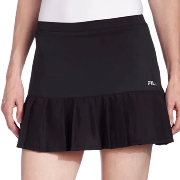 FILA Black Flared Ruffle Skirt - Image 6