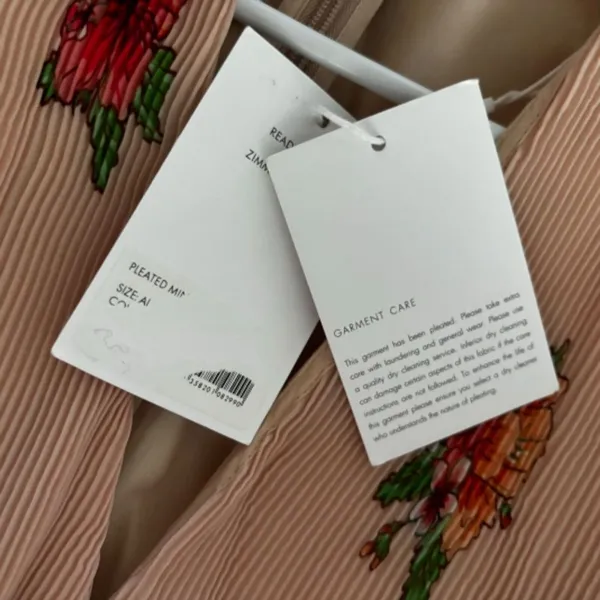 NWT zimmermann pleated floral dress AU0 - Image 15