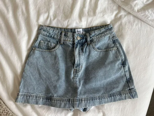 Princess Polly Skort Denim - Image 3
