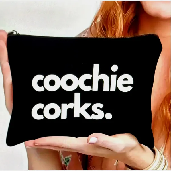 Canvas Chic Tampon Makeup Drug Receipts Storage Bag - Image 2