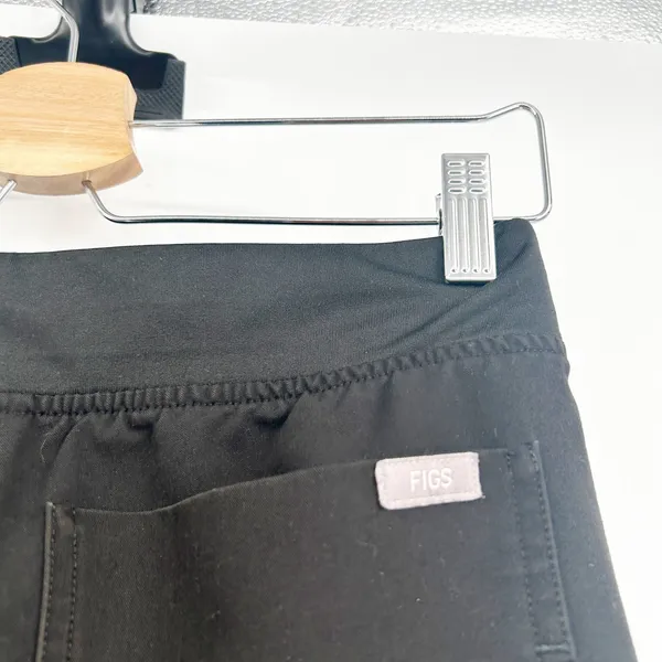 FIGS Womens Black Zamora Jogger Technical Collection Nursing Scrub Pants Size XS - Image 7