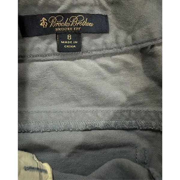 Brooks Brothers Brooke Fit womens light blue straight leg denim pants 8‎ - Image 3