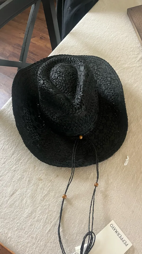 Peppermayo Black Cowgirl Hat - Image 2