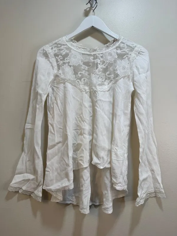 Romantic Poetic Flowy Lacey Flowy Dainty Feminine Flirty White For love and Lemo - Image 2