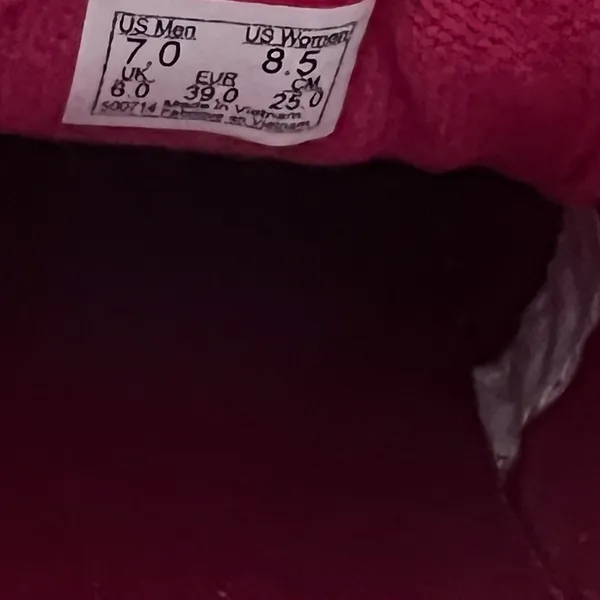 Vans Women's Color Pop Suede Raspberry Sneakers Size 8.5 New Sold Out Color! - Image 9