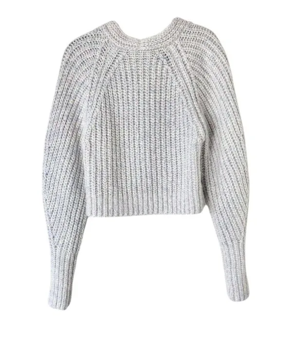 Aritzia Wilfred Pastel Multicolored Cotton Candy Poesy Cardigan Size Small - Image 3