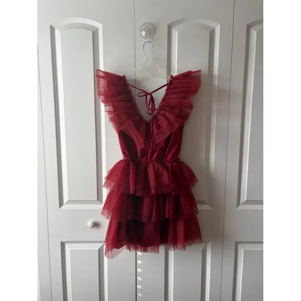 Vestique Spin Me Round Dress Size Small Balletcore Glam - Image 4