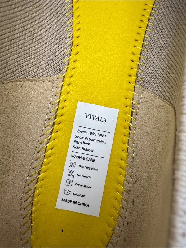 Vivaia pointed-toe Ballet Flats (Aria 5°) Almond & Black sz 39.5 / 9.5 washable - Image 13