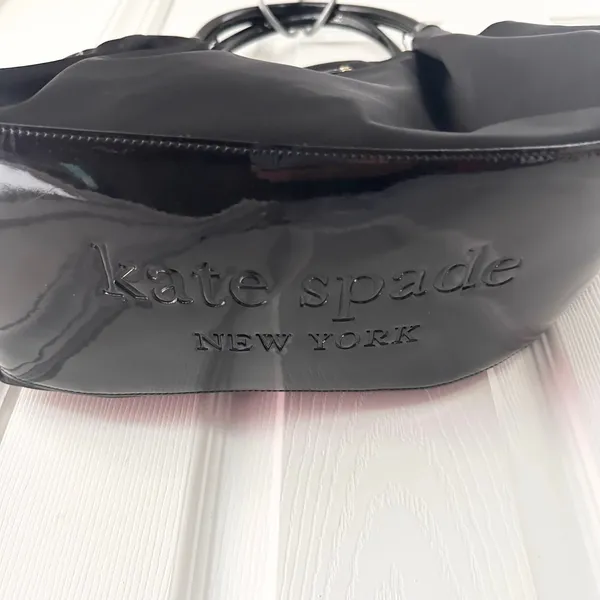 Kate Spade Stevie Black Nylon Large Top Zip Soft Shoulder Baby Bag With Dustbag - Image 5