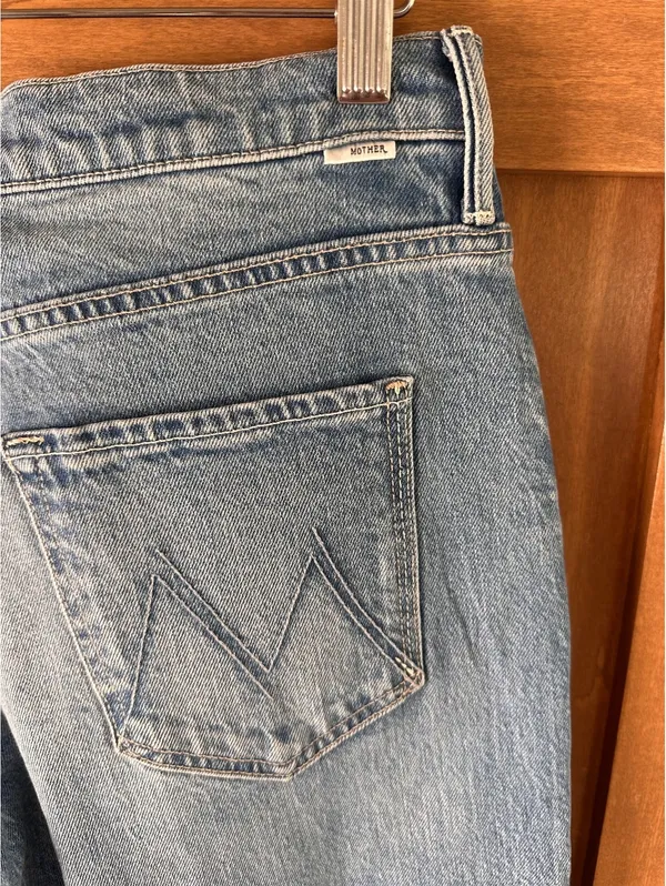 MOTHER NWT The Mid Rise Maven Ankle Jeans in Magic School Bus Wash Women’s 29 - Image 6