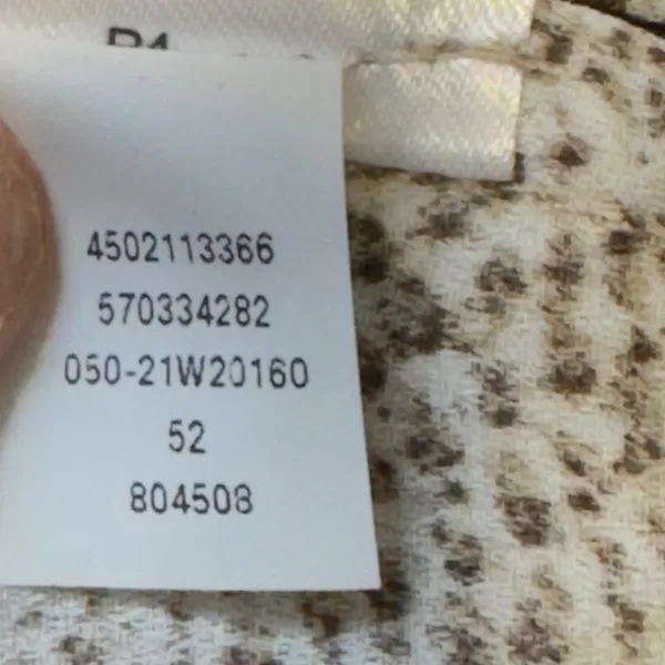 1397 |‎ White House Black Market Snake Print Cocktail Slip Dress Brown Womens M - Image 9