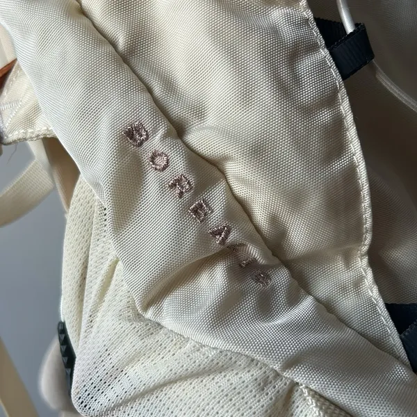 The North Face Borealis Off White and Rose Gold Backpack - Image 3