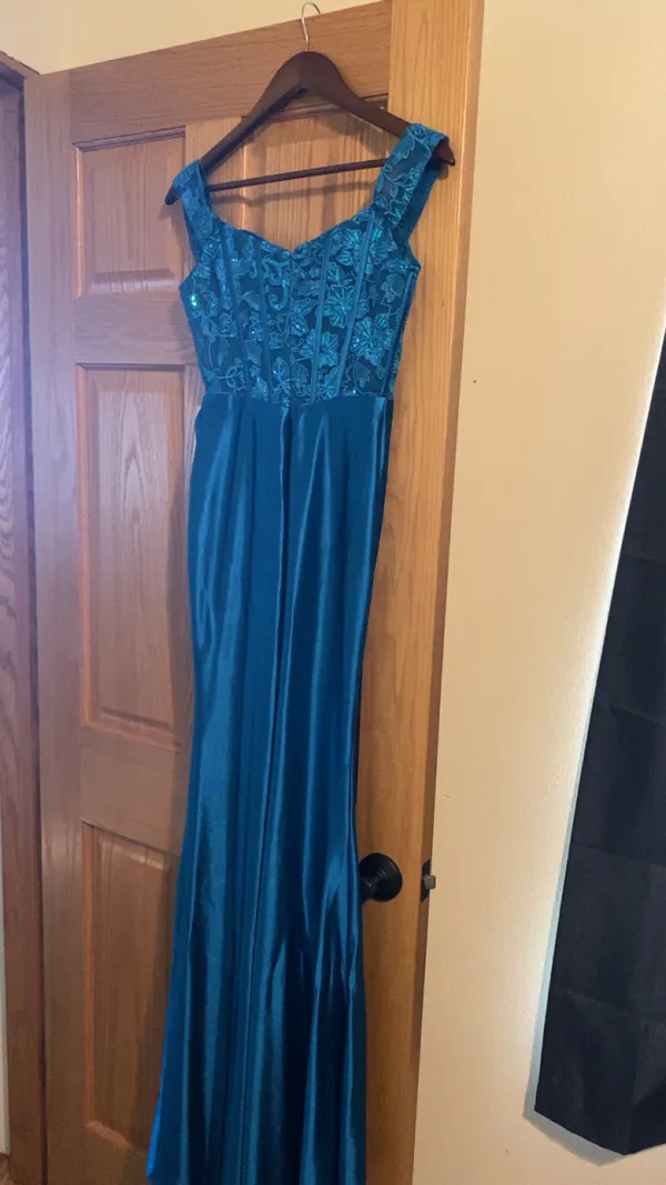 Prom dress / Formal Blue - Image 7