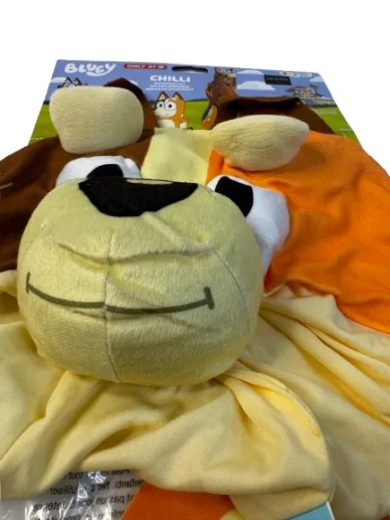Bluey "Chilli" Plush Costume Hat & Tail Brown - Image 4