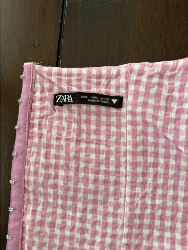 ZARA Gingham Top - Image 2
