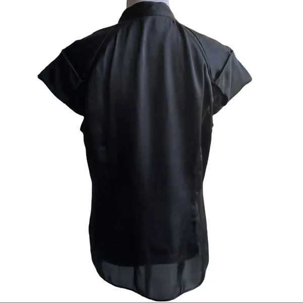 Worthington  Black Button Blouse - Image 2
