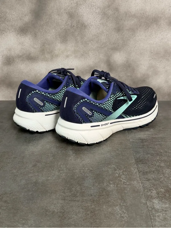 Brooks Ghost 14 Women's Navy Blue Running Shoes 1203561B446 Size 8B - Image 12