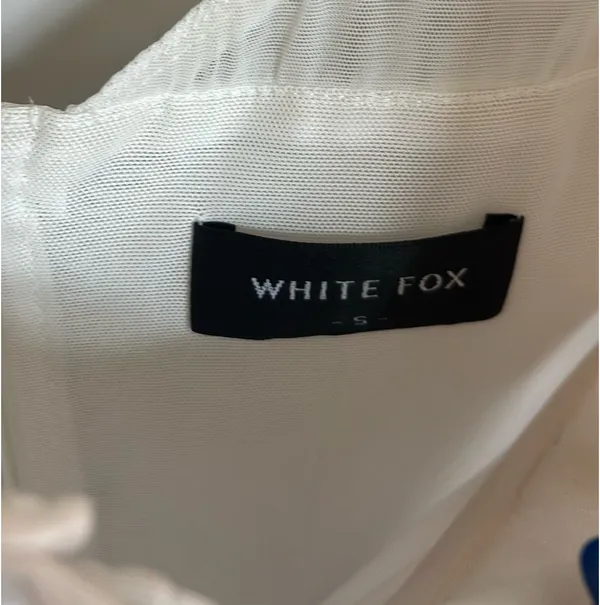 White fox corset top - Image 3