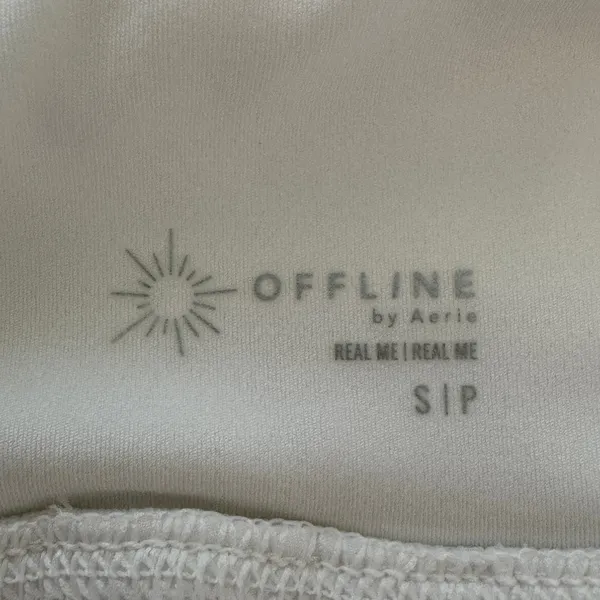 OFFLINE by Aerie Real Me Pleated Tennis Dress Small White Activewear Athleisure - Image 12