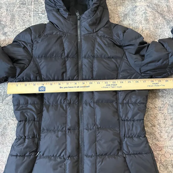 The North Face Gotham Parka II Black Down Insulated Hooded Jacket 550 XS - Image 7