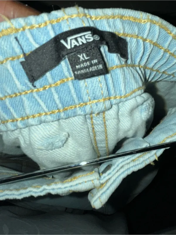 Vans Sidewalk Maxi Cargo Skirt Light Blue- Women - Image 3