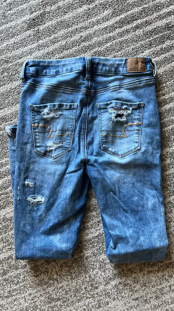 American Eagle Ripped Jeans Skinny - Image 4
