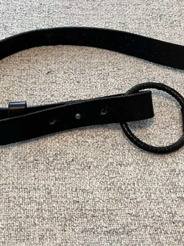 Linea Pelle Brown Leather Belt - Image 6