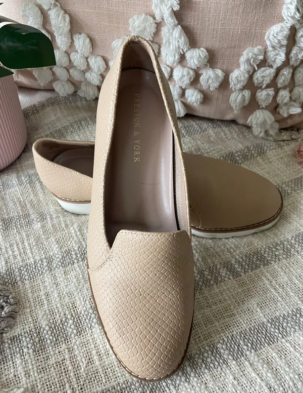 Preston & York Beige Loafers - Image 2