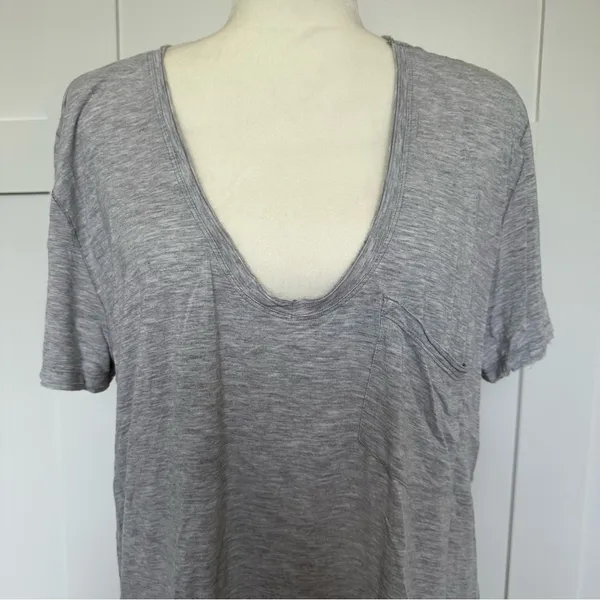 Free People Oversized Pocket Tee Small - Image 4