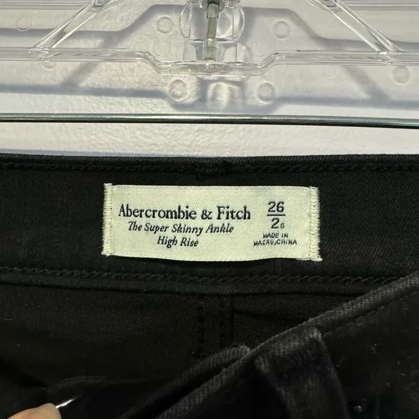 Black Abercrombie and Fitch the‎ skinny high rise jeans - Image 2