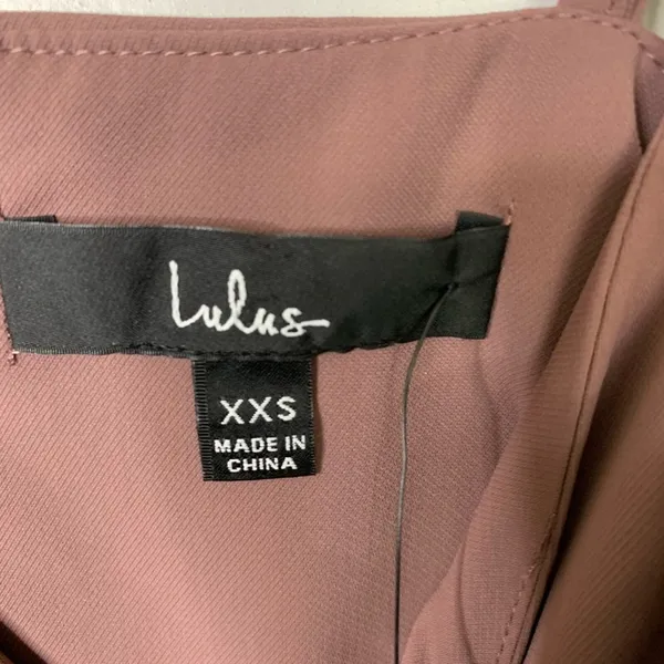 Lulu's box H mauve Reinette midi dress size XS party wedding‎ guest minimalist - Image 8