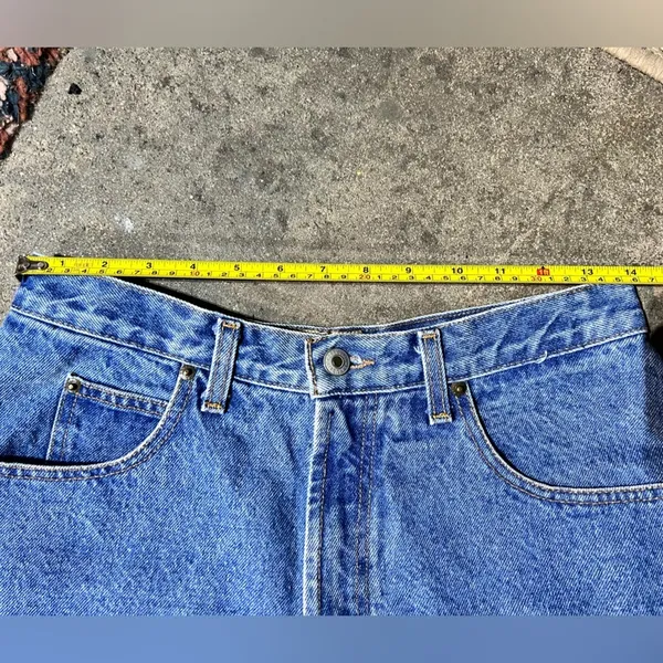 Chamonix denim shorts made in Canada size 12 - Image 3