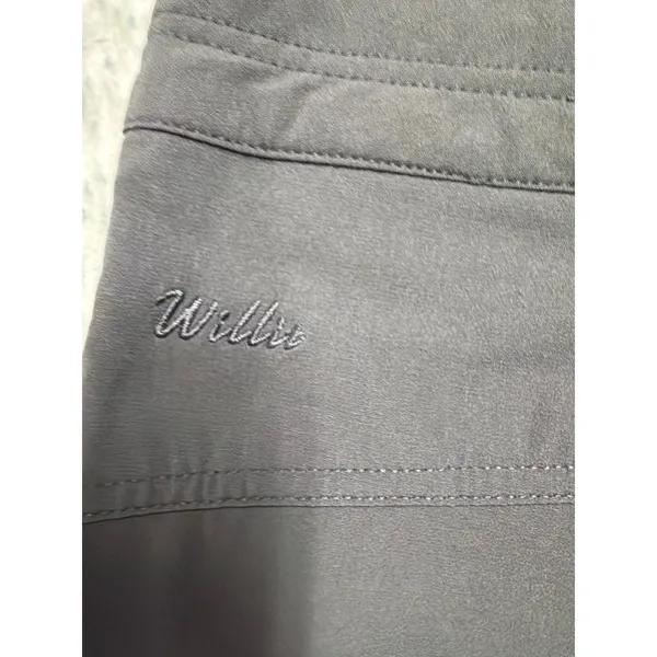 Willit Womens Hiking Pants Dark Grey UPF 50+ Quick Dry Outdoor‎ Utility Size 14 - Image 8