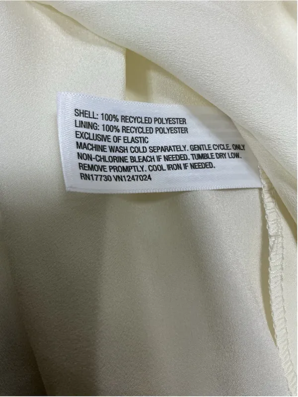 Womans NWT A New Day Pullover Boho Sleeveless Maxi Dress Size XS Lined Cream - Image 3