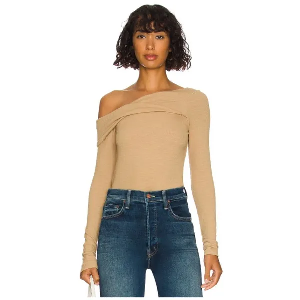 FREE PEOPLE Addie Layering Top in Winter Wheat Size X-Large - Image 11